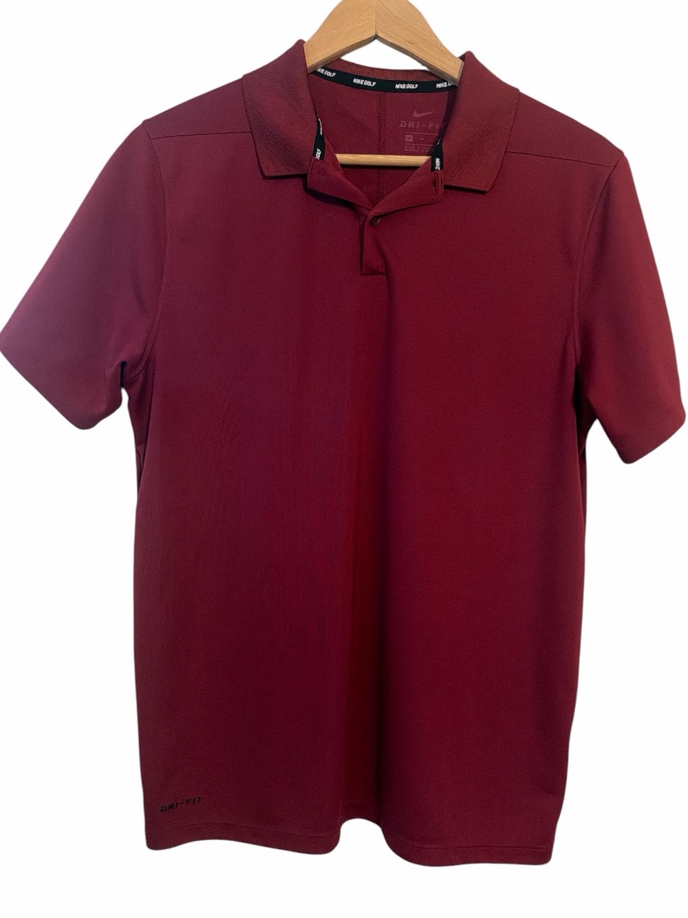 Nike Golf Dri-Fit Polo Men’s Medium Performance Wear 100% Recycled Polyester